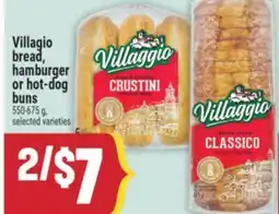 Marché Adonis Villagio bread, hamburger or hot-dog buns offer