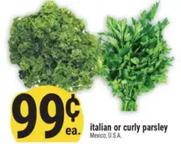 Marché Adonis ITALIAN OR CURLY PARSLEY offer