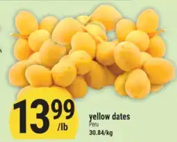 Marché Adonis YELLOW DATES offer