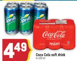 Marché Adonis Coca Cola soft drink offer