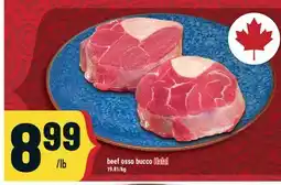 Marché Adonis Beef osso bucco Halal offer