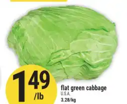 Marché Adonis Flat green cabbage offer