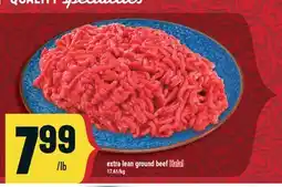 Marché Adonis Extra lean ground beef Halal offer