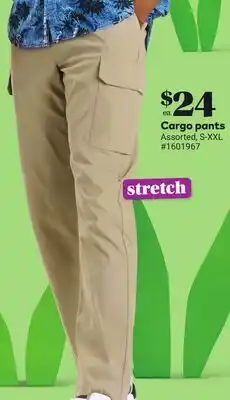 Giant Tiger Cargo pants offer