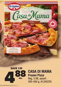 Giant Tiger CASA DI MAMA Frozen Pizza offer