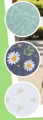 Giant Tiger Outdoor faux linen curtain offer