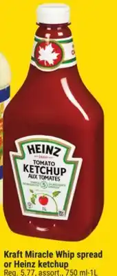 Giant Tiger Heinz ketchup offer