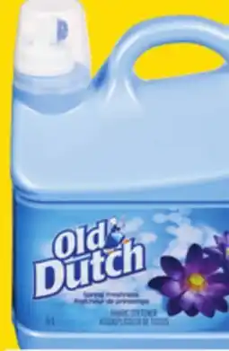 Giant Tiger Old Dutch fabric softener offer