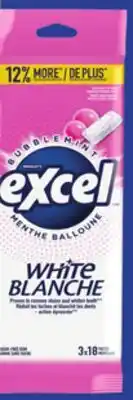 Giant Tiger Excel Gum Multipacks offer