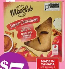Giant Tiger Giant Tiger Marché Super Cinnamon apple pie offer