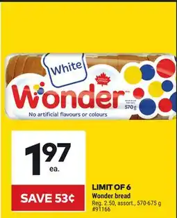 Giant Tiger Wonder bread offer
