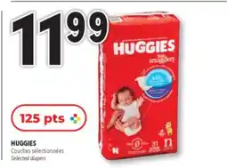 Familiprix HUGGIES, Selected diapers offer