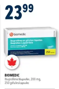 Familiprix BIOMEDIC Ibuprofen, 200mg, capsules offer