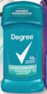 Familiprix DEGREE or INCOGNITO Selected products offer