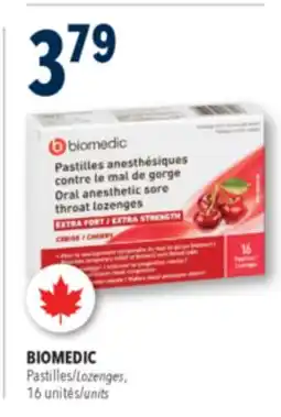 Familiprix BIOMEDIC Lozenges, units offer