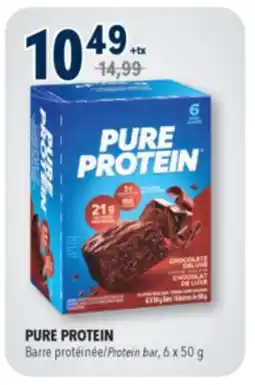 Familiprix PURE PROTEIN Protein bar, 6x 50g offer