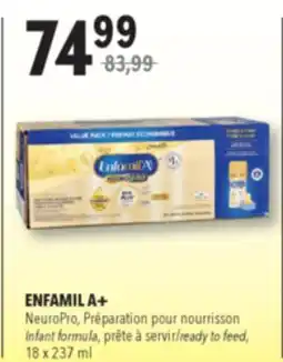 Familiprix ENFAMIL A+, NeuroPro, Infant formula, ready to feed, 18 x 237 ml offer