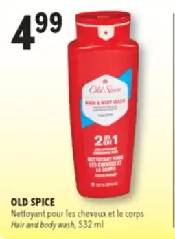 Familiprix OLD SPICE Hair and body wash, 532ml offer
