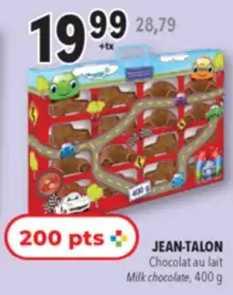 Familiprix JEAN-TALON Milk chocolate, 400g offer