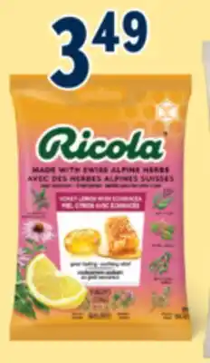 Familiprix RICOLA FAST AND EFFECTIVE THROAT RELIEF offer