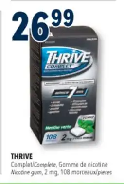 Familiprix THRIVE, Nicotine gum, 2 mg, 108 pieces offer