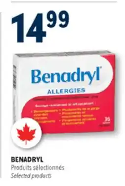 Familiprix BENADRYL, Selected products offer