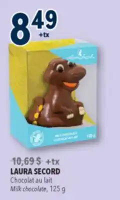 Familiprix LAURA SECORD Milk chocolate, 125g offer