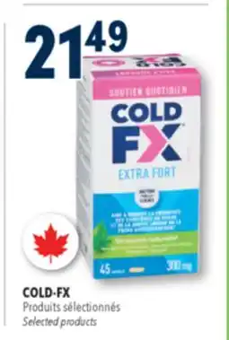 Familiprix COLD-FX, Selected products offer