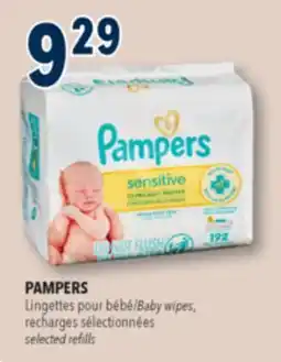 Familiprix PAMPERS Baby wipes, selected refills offer