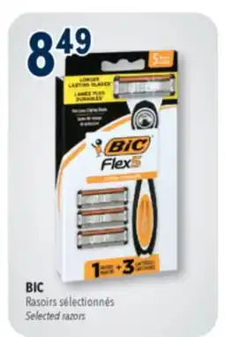 Familiprix BIC Selected razors offer