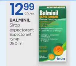 Proxim BALMINIL Expectorant syrup offer