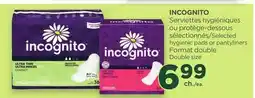 Proxim INCOGNITO Selected hygienic pads or pantyliners Format double Double size offer