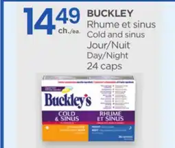 Proxim BUCKLEY Cold and sinus offer