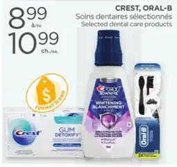 Proxim CREST, ORAL-B Selected dental care products offer