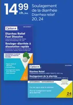 Proxim Option+ Diarrhea relief offer