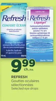 Proxim REFRESH Selected eye drops offer