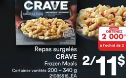 Provigo CRAVE FROZEN MEALS offer