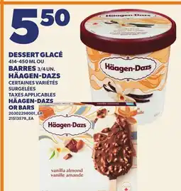 Provigo HÄAGEN-DAZS OR BARS offer