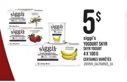 Provigo SIGGI'S YOGOURT SKYR offer