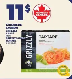 Provigo TARTARE DE SAUMON GRIZZLY offer