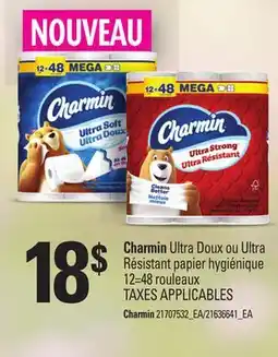 Provigo CHARMIN, 12=48 ROULEAUX offer