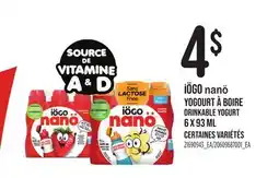 Provigo IÖGO NANÖ YOGOURT À BOIRE offer