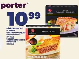 Provigo PLAISIRS GASTRONOMIQUE PIE OR QUICHE offer