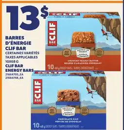 Provigo BARRES D'ÉNERGIE CLIF BAR offer