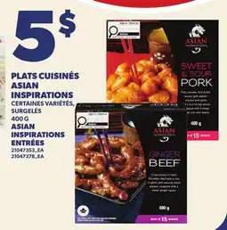Provigo PLATS CUISINÉS ASIAN INSPIRATIONS offer
