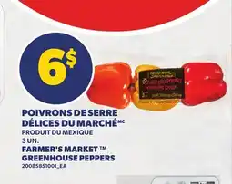 Provigo FARMER'S MARKET GREENHOUSE PEPPERS, 3 UN offer