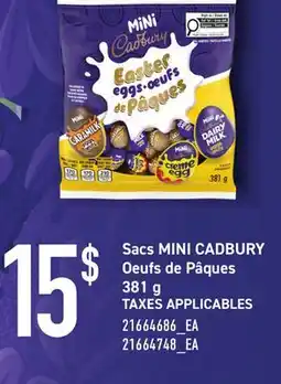 Provigo MINI CADBURY offer