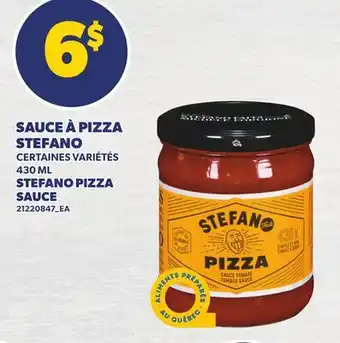 Provigo STEFANO PIZZA SAUCE offer