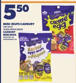 Provigo MINI-ŒUFS CADBURY offer