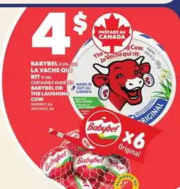 Provigo BABYBEL, 6 UN. OR THE LAUGHING COW, 8 UN offer